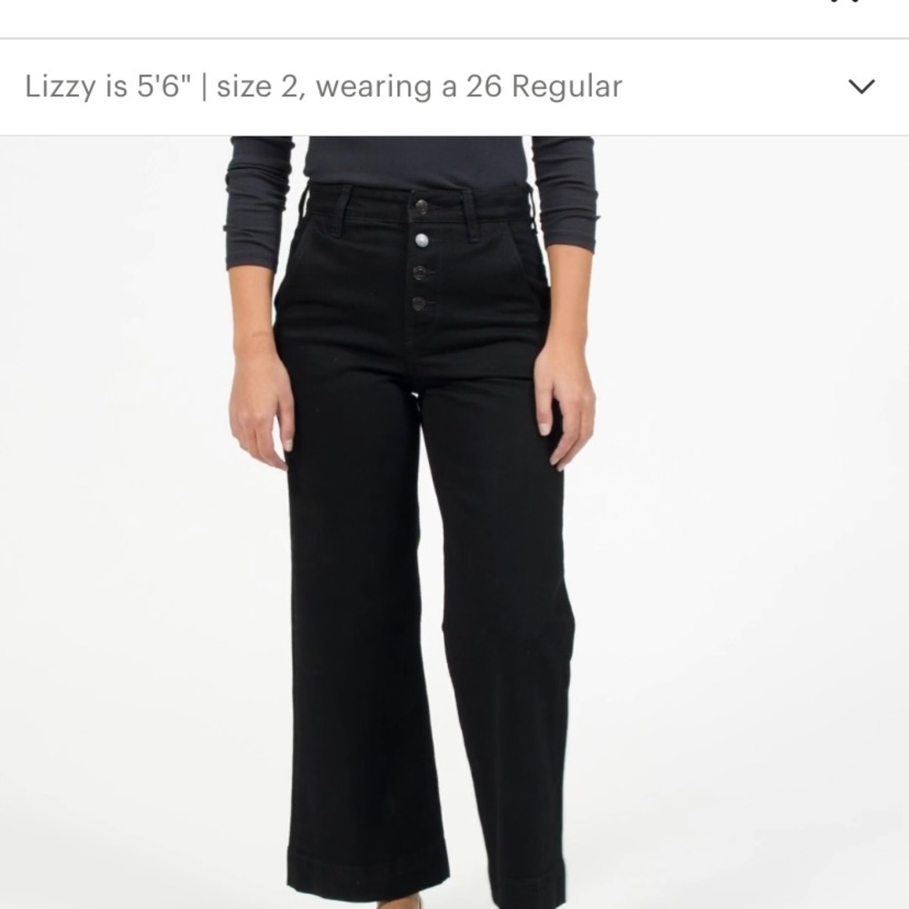 Everlane The Button-Fly Wide-Leg Jean